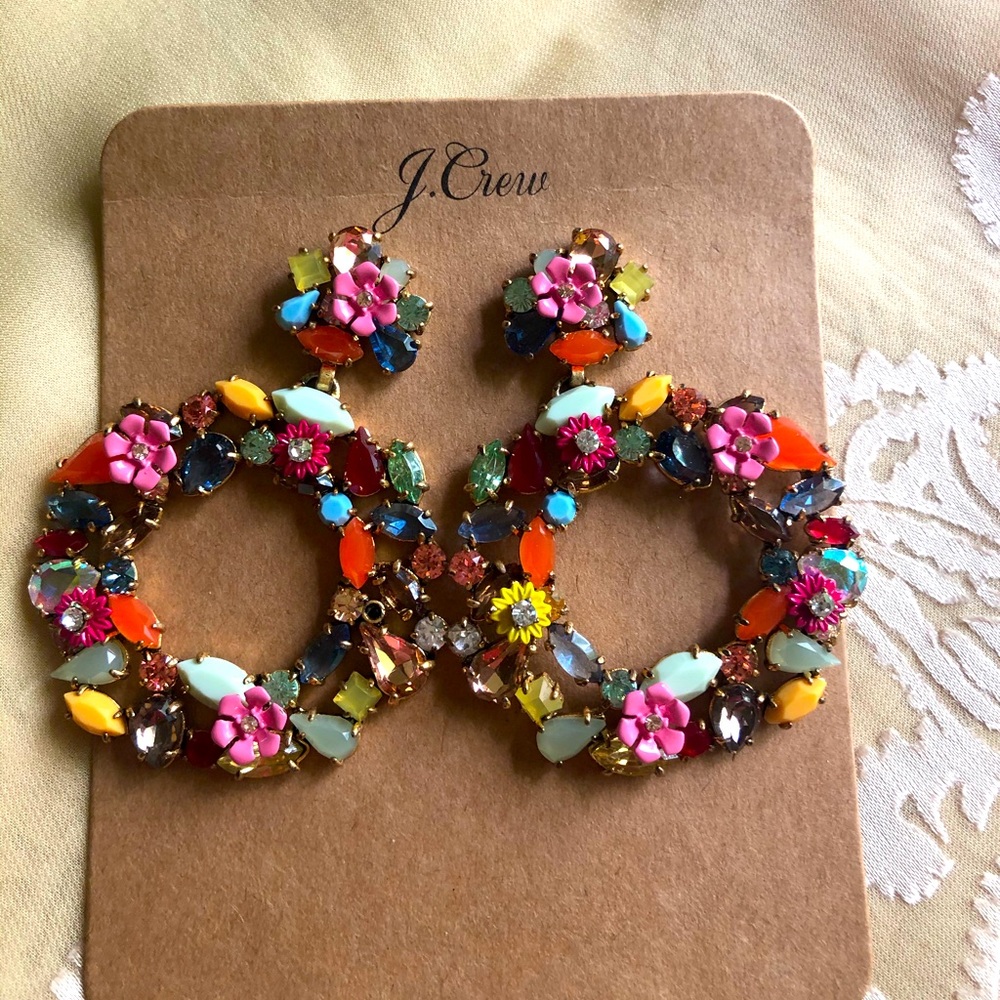 JCrew statement earrings!